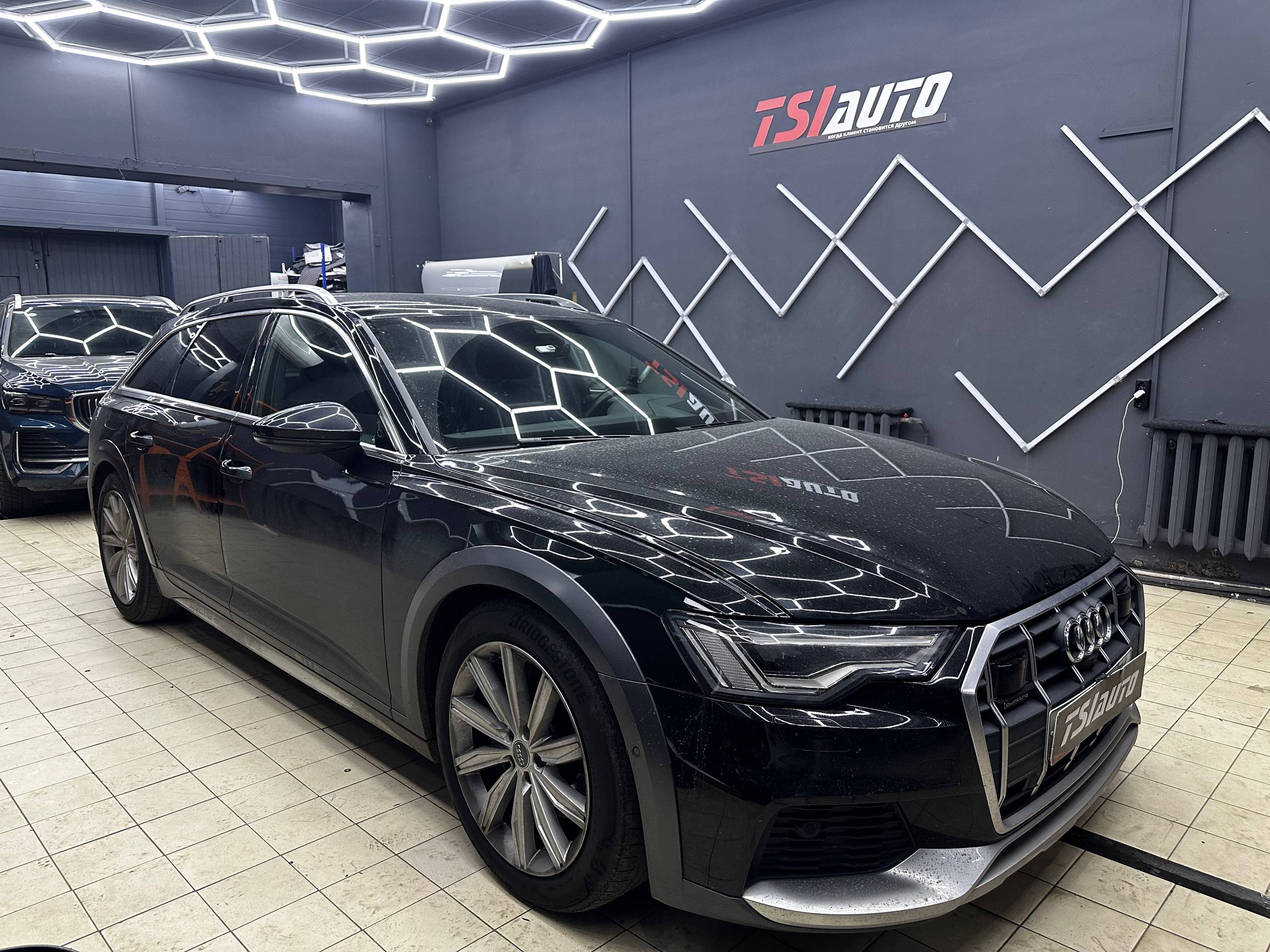 Шумоизоляция Audi A6 C8 в Ростове-на-Дону - пакет Элит