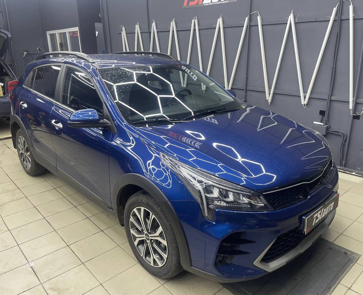 Полная шумоизоляция Kia Rio с арками в Ростове-на-Дону