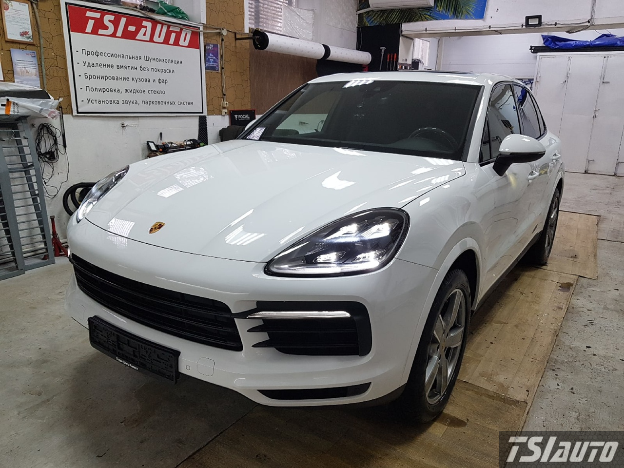 Правильная шумоизоляция Porsche Cayenne Coupé в Ростове-на-Дону