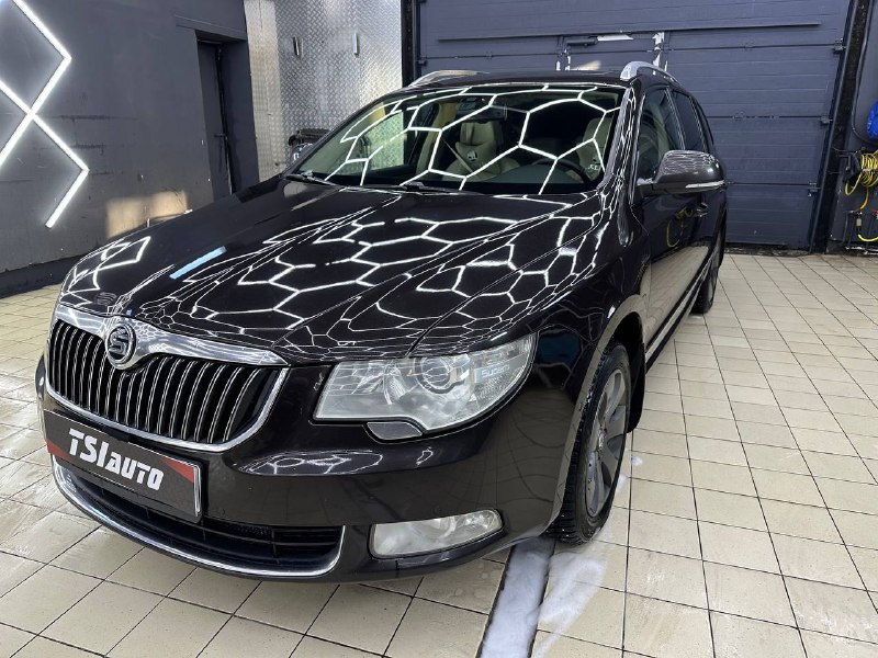 Химчистка салона Skoda Superb в Ростове-на-Дону