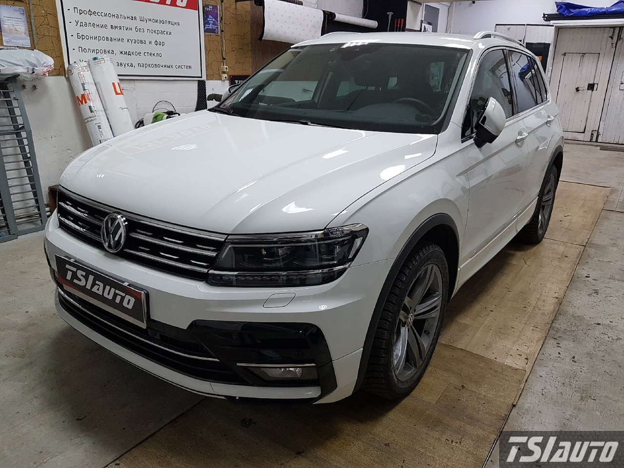 полная шумоизоляция Vokswagen Tiguan