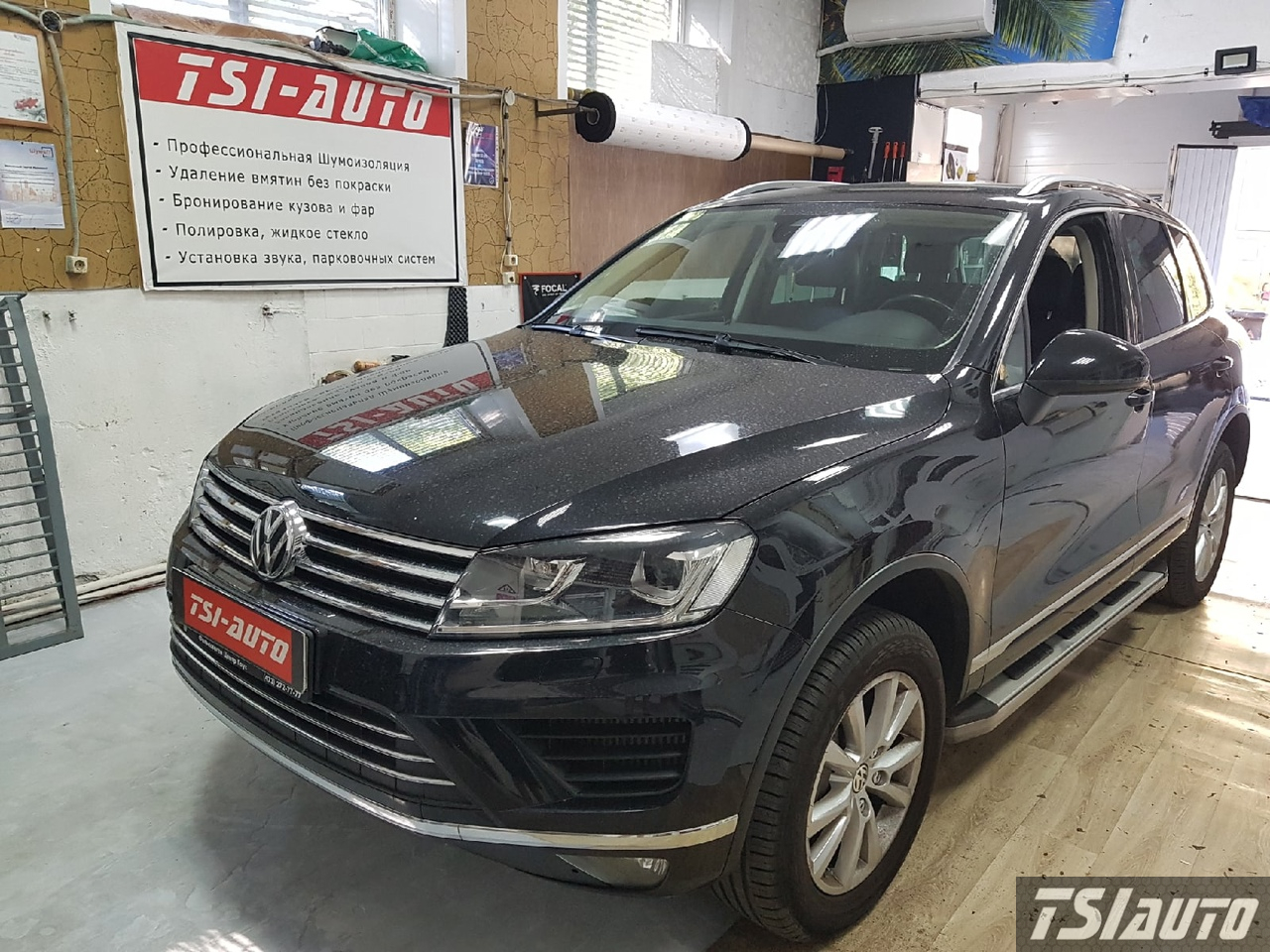 Volkswagen touareg 2 nf шумоизоляция