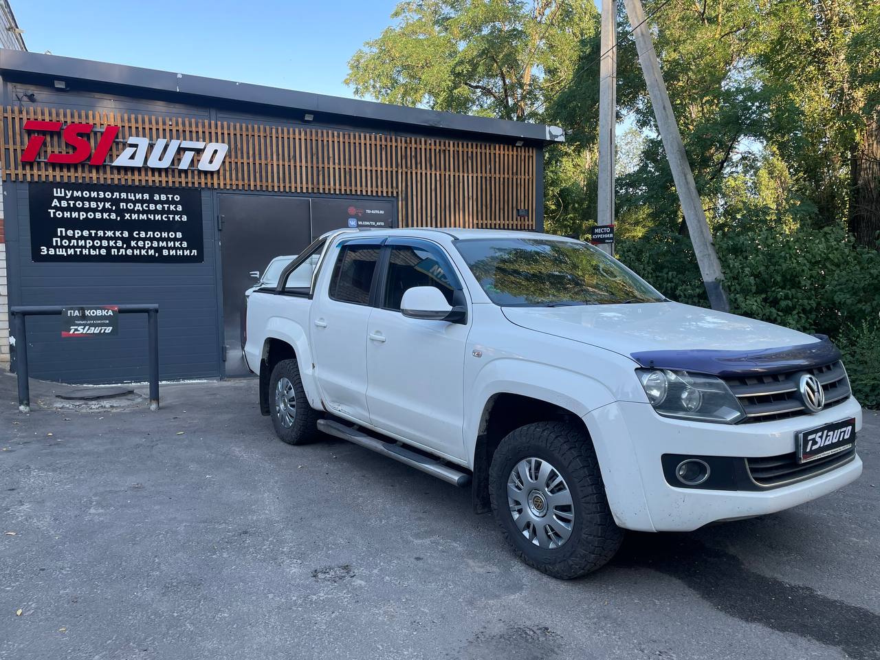 Volkswagen Amarok установка роллеты в Ростове-на-Дону