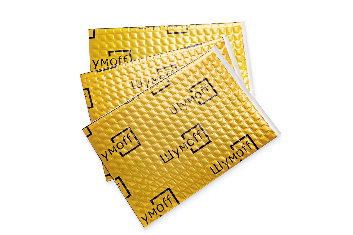 Шумофф М4 75х54 см виброизоляция купить в Ростове-на-Дону